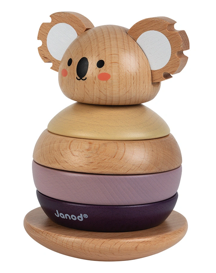 Janod-WWF® Stapeltier KOALA 6-teilig aus Holz