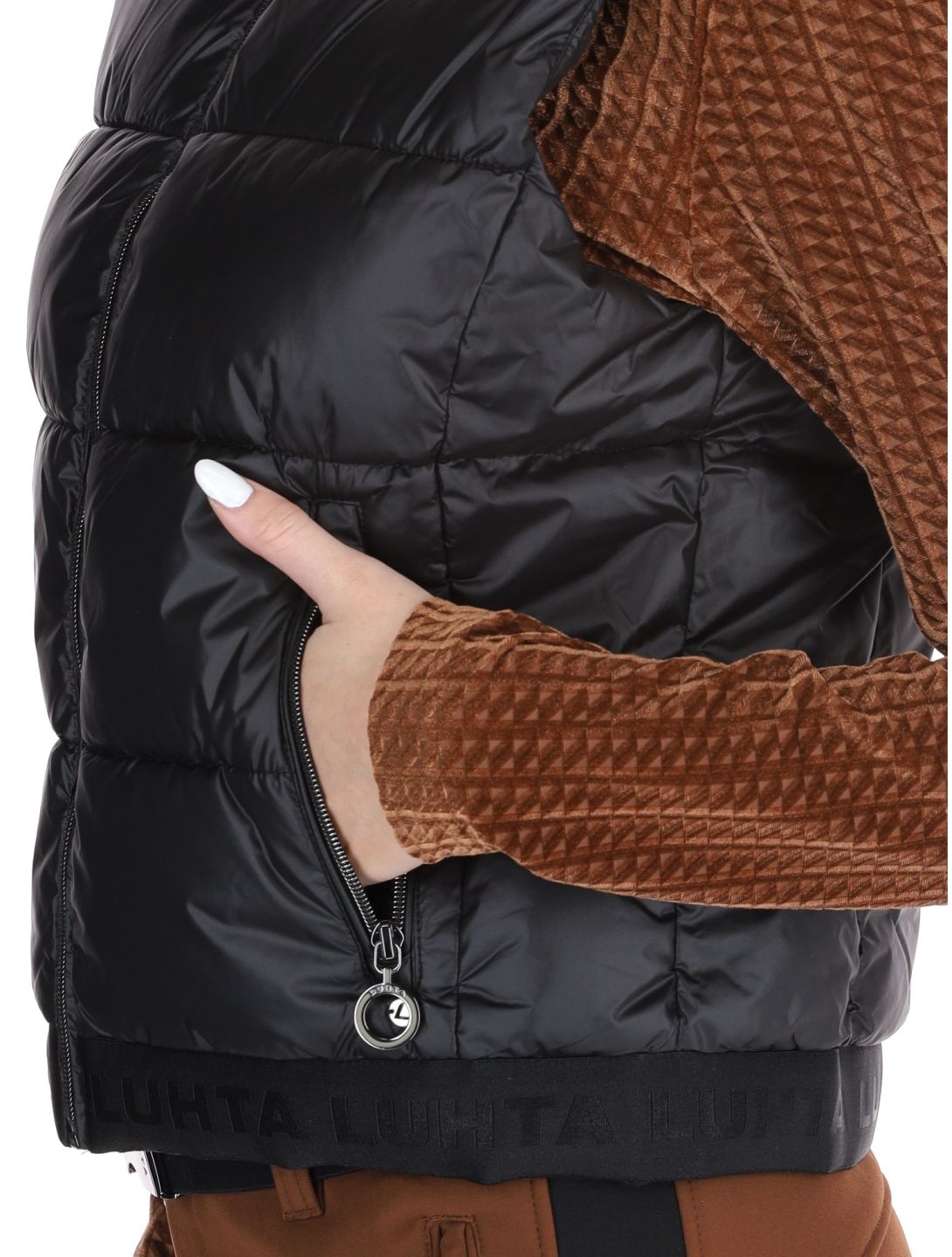 Haloinen bodywarmer dames