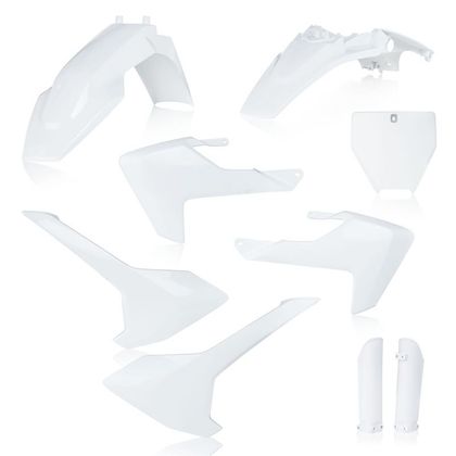 Kit plastiques Acerbis FULL KIT BLANC - Blanc