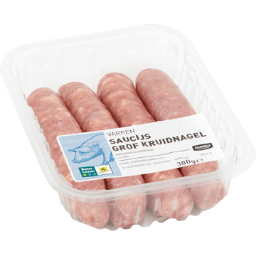 Jumbo Saucijs Grof Kruidnagel Varken 4 Stuks