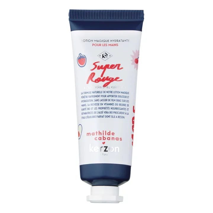 Kerzon Lotion pour les mains Super Rouge x Mathilde Cabanas - 50 ml