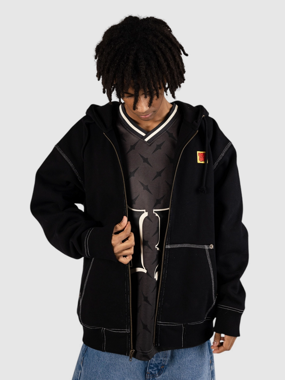 Empyre Hammer Time Zip Hoodie charcoal
