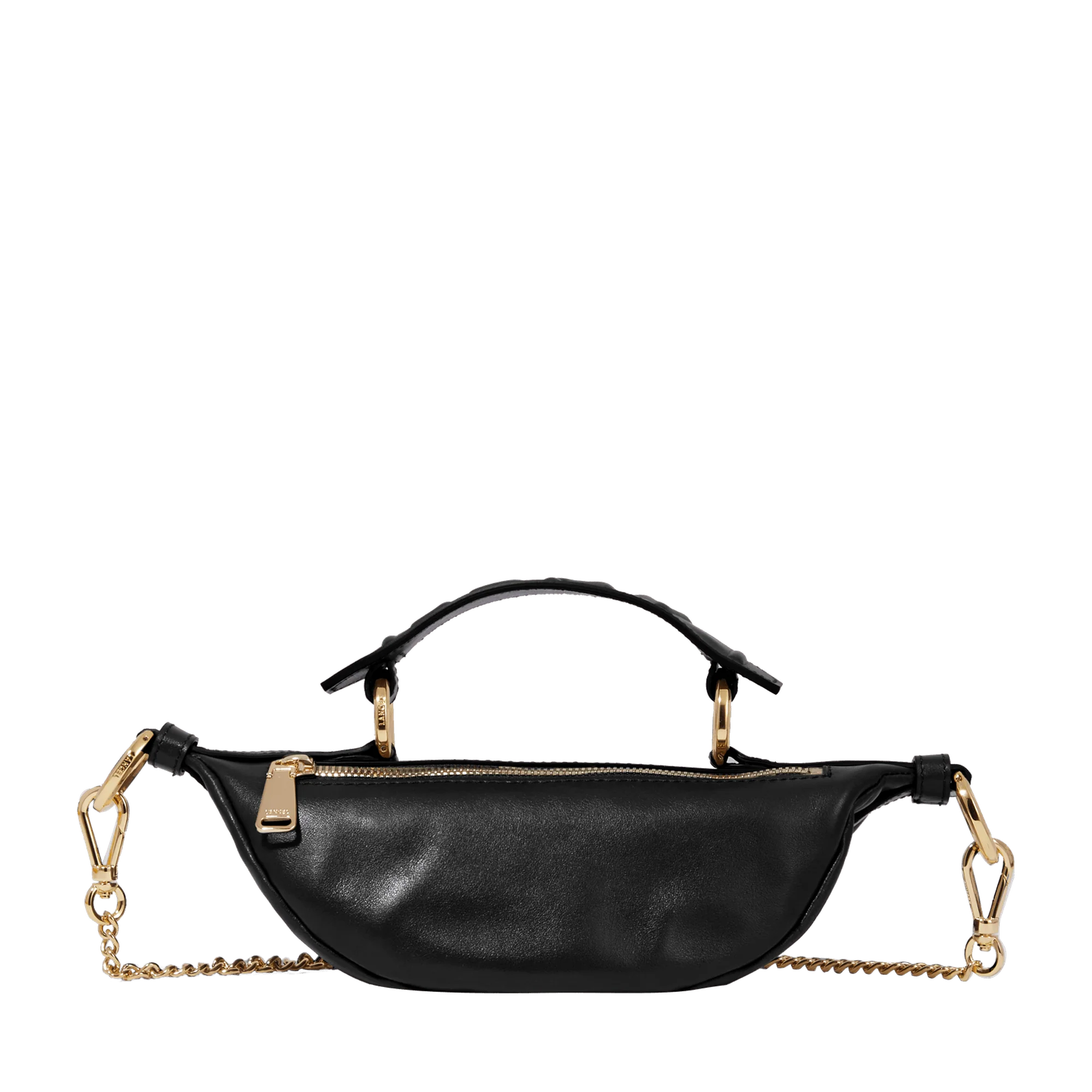 Mini sac porté croisé  Origami de Lancel-Noir