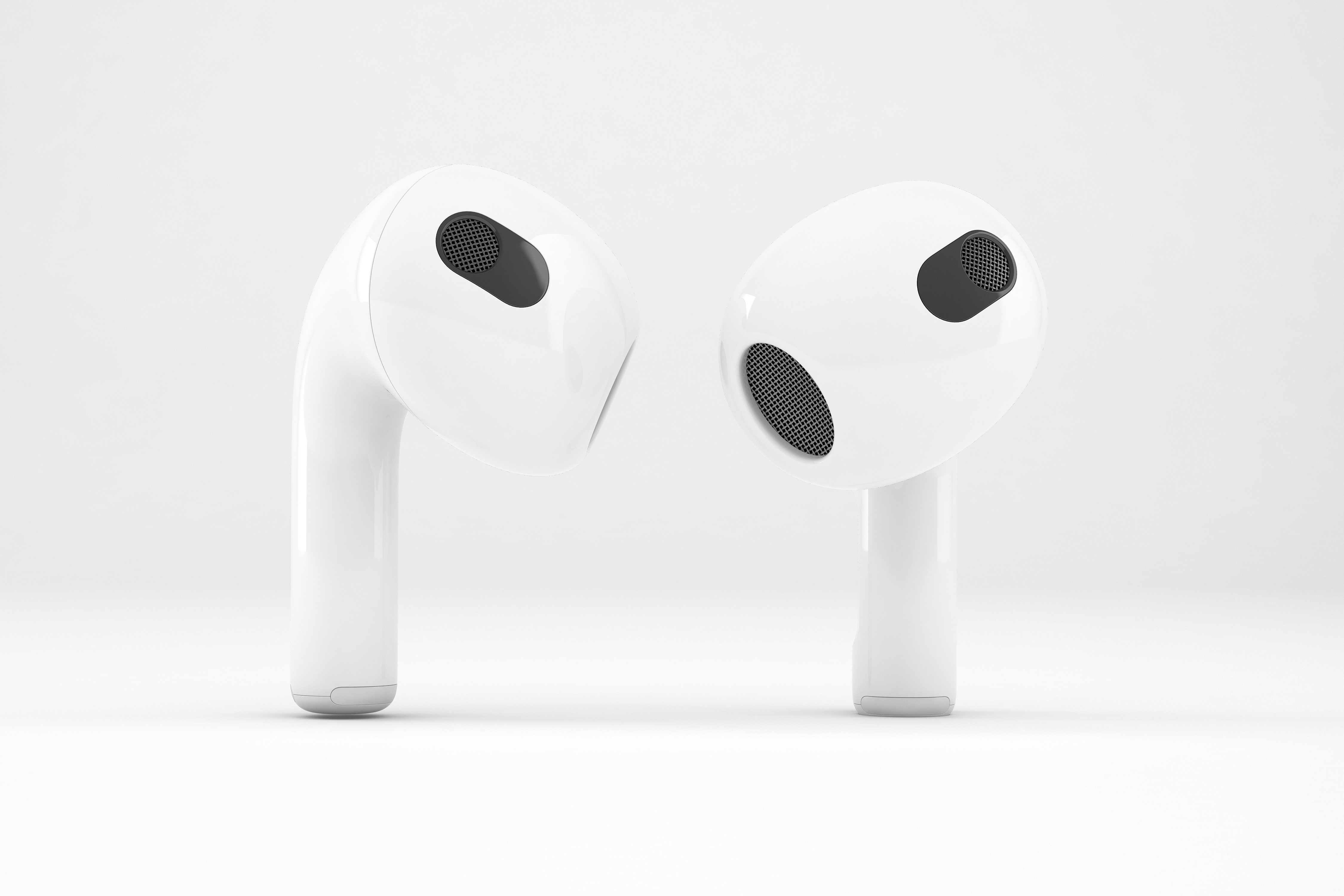 AirPods (3. Generation) Kabelloses Ladecase Bluetooth Kopfhörer Headset (MME73ZM/A) - Weiss