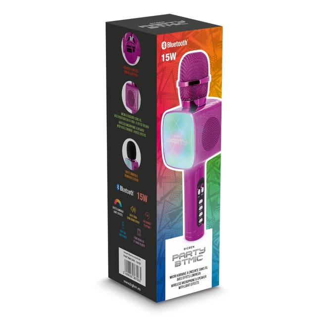 Bigben Party - PARTY Mic 2. Generation - pink