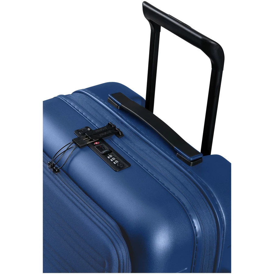 American Tourister Novastream - 4-Rollen Kabinentrolley Smart 55 cm erw. USB navy blue