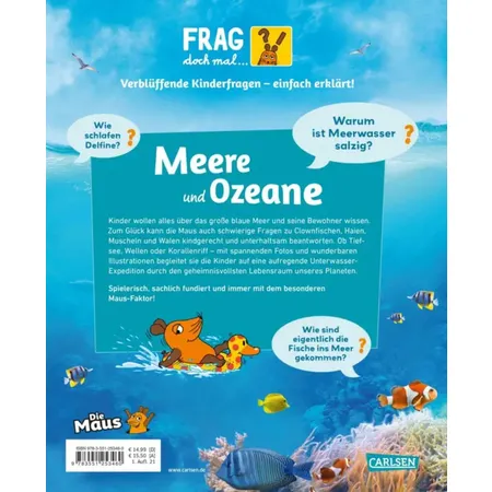 Carlsen Verlag Frag doch mal ... die Maus: Meere und Ozeane