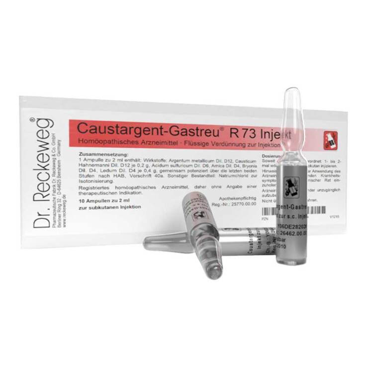 Caustargent-Gastreu R73 Injekt Ampullen, 10X2 ml