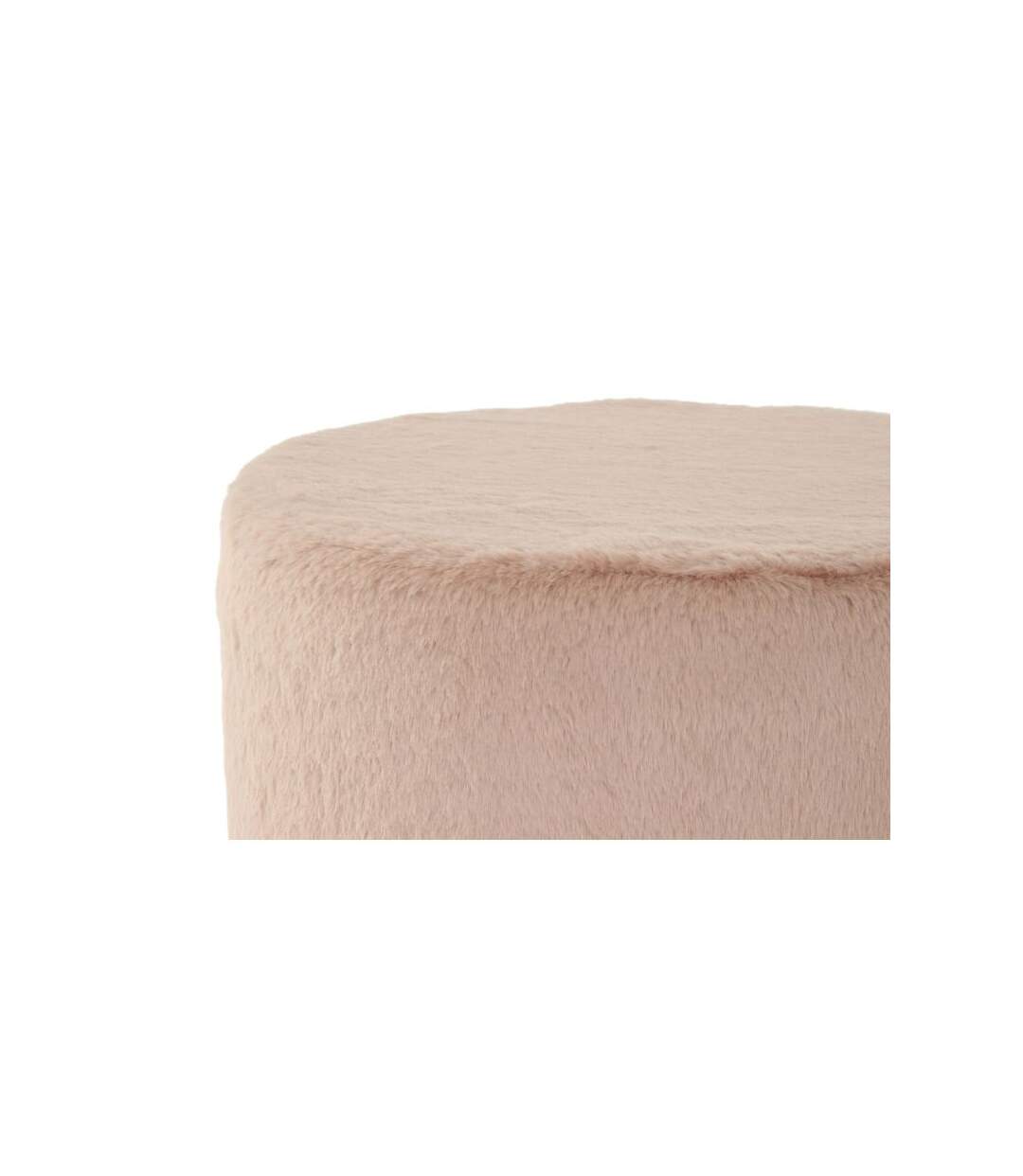 Paris Prix - Pouf Rond Design nona 44cm Rose