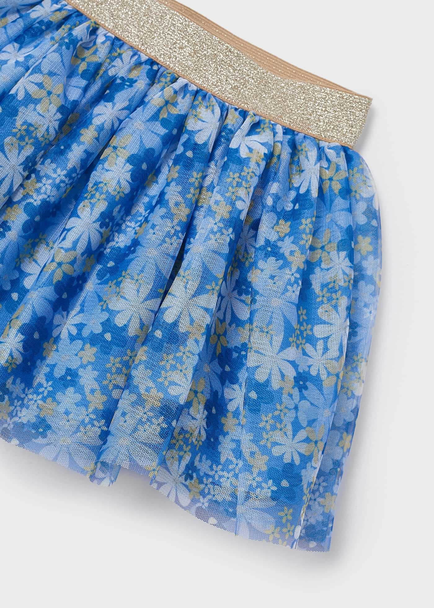 Conjunto de saia infantil de duas peças