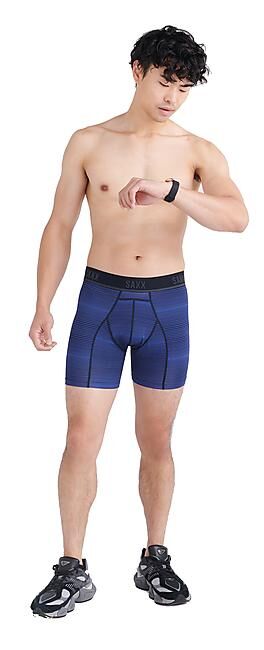 SAXX UNDERWEAR - KINETIC LIGHT COMPRESSION MESH BOXER BRIEF