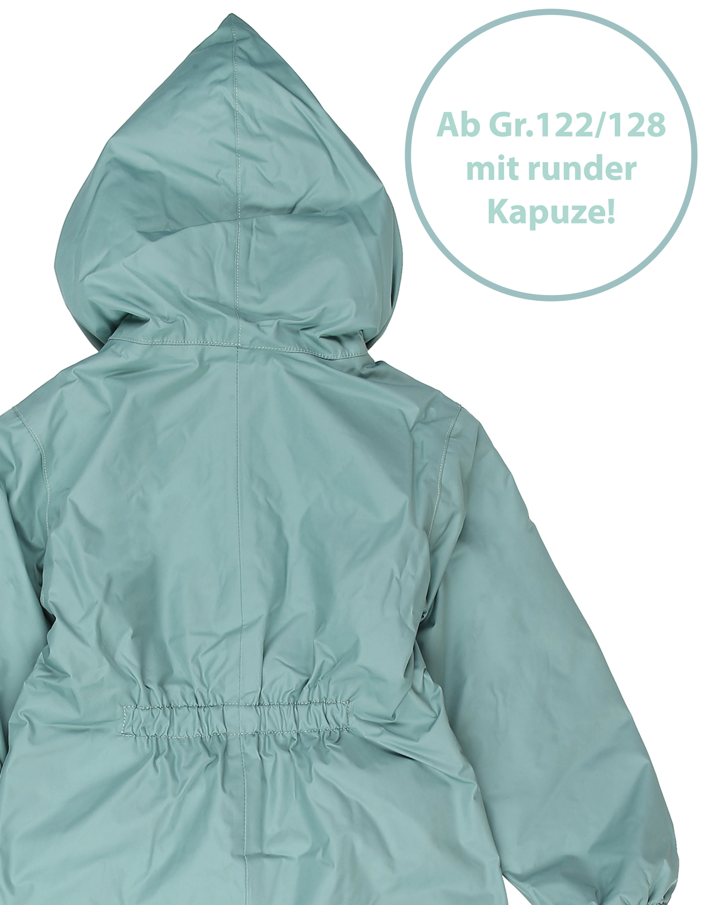 Regen-Overall PIKKUMINI mit Innenfleece in trellis
