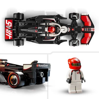 LEGO Speed Champions 77250 MoneyGram Haas F1 Team VF-24-racerbil