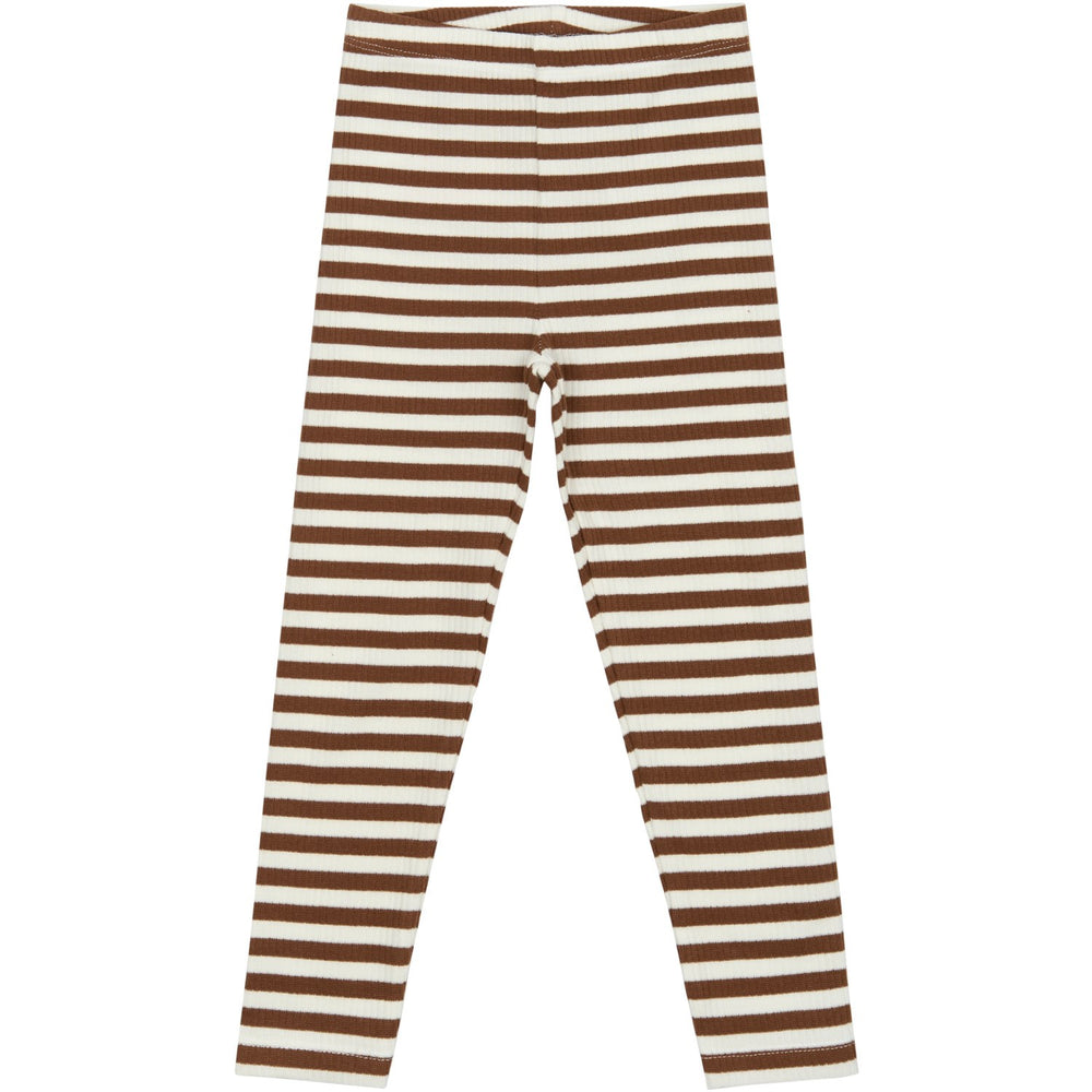 Køb THE NEW Siblings Toffee Striped Fro Rib Leggings