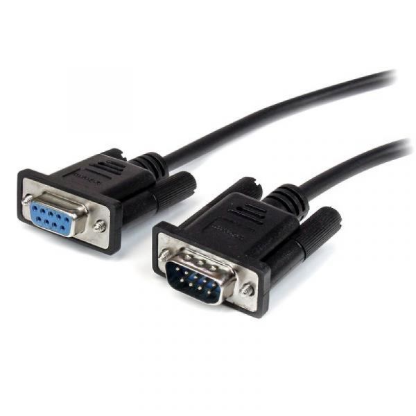 Startech Cabo de Extensão Serial DB9 M/F 1m Black - MXT1001MBK