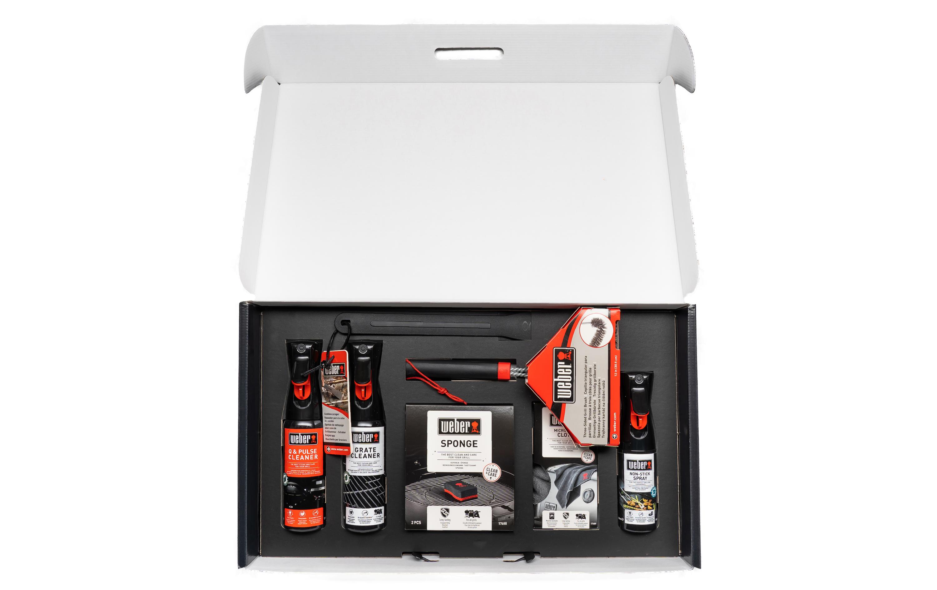 Grillreiniger Set, für alle HolzkohlegrillsReinigungs-Set, 7-teilig