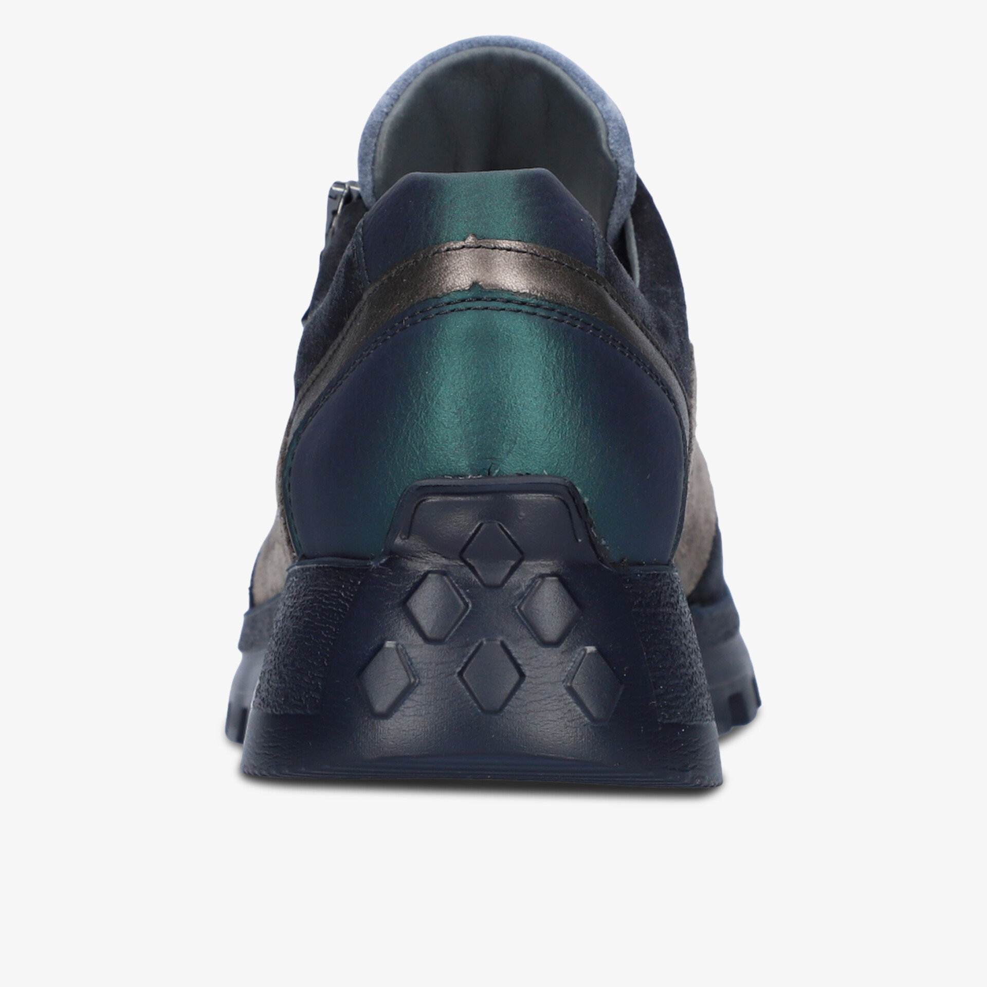 waldläufer Damen Halbschuhe blau
