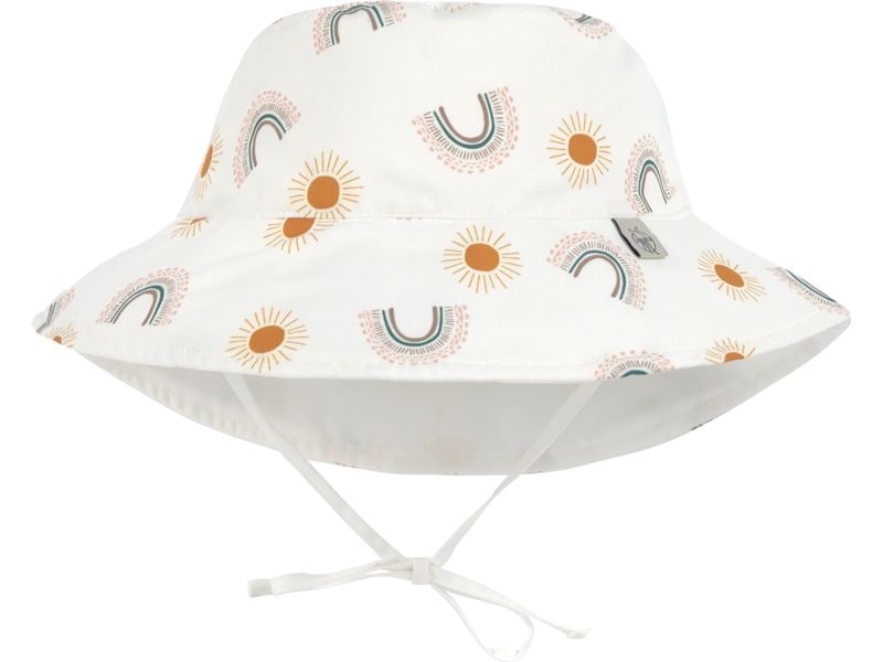 Lässig Sonnenhut Bucket Rainbow Nature Gr. 50/51 UV-Sonnenhut für Kinder
