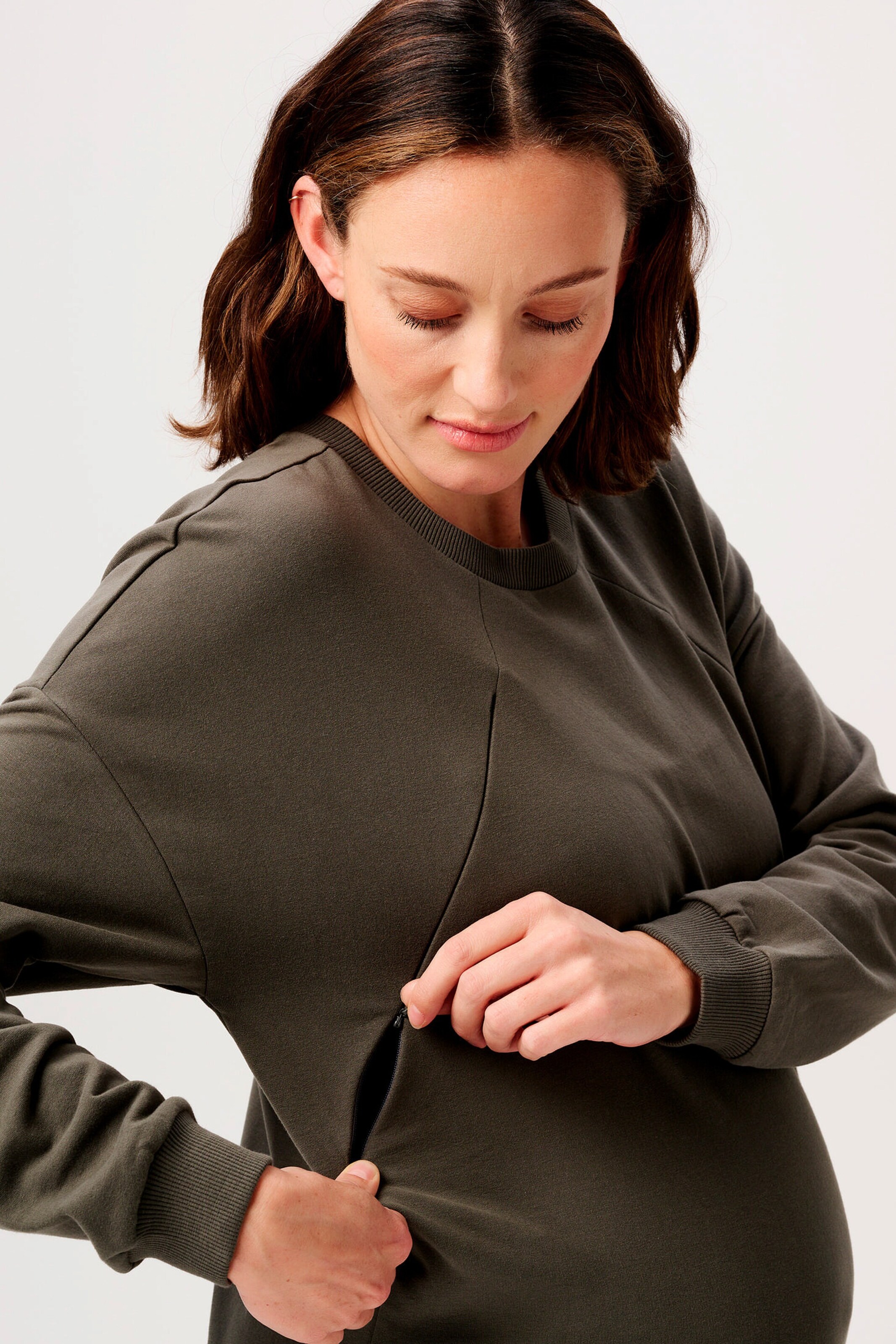 Noppies Still-Pullover Lesy Olive