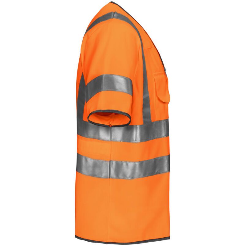 ProJob 6707 GILET PRIO ZIPPE - EN ISO 20471 CLASSE 3