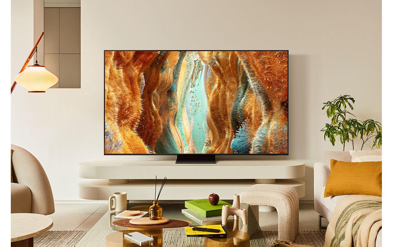 TV QE85QN70F 85'' QN70F Neo QLED 4K Mini LED AI TV, 2025<br>120 Hz, 4K (3.840 x 2.160), NQ4 AI Gen2 Processor, 20W 2CH