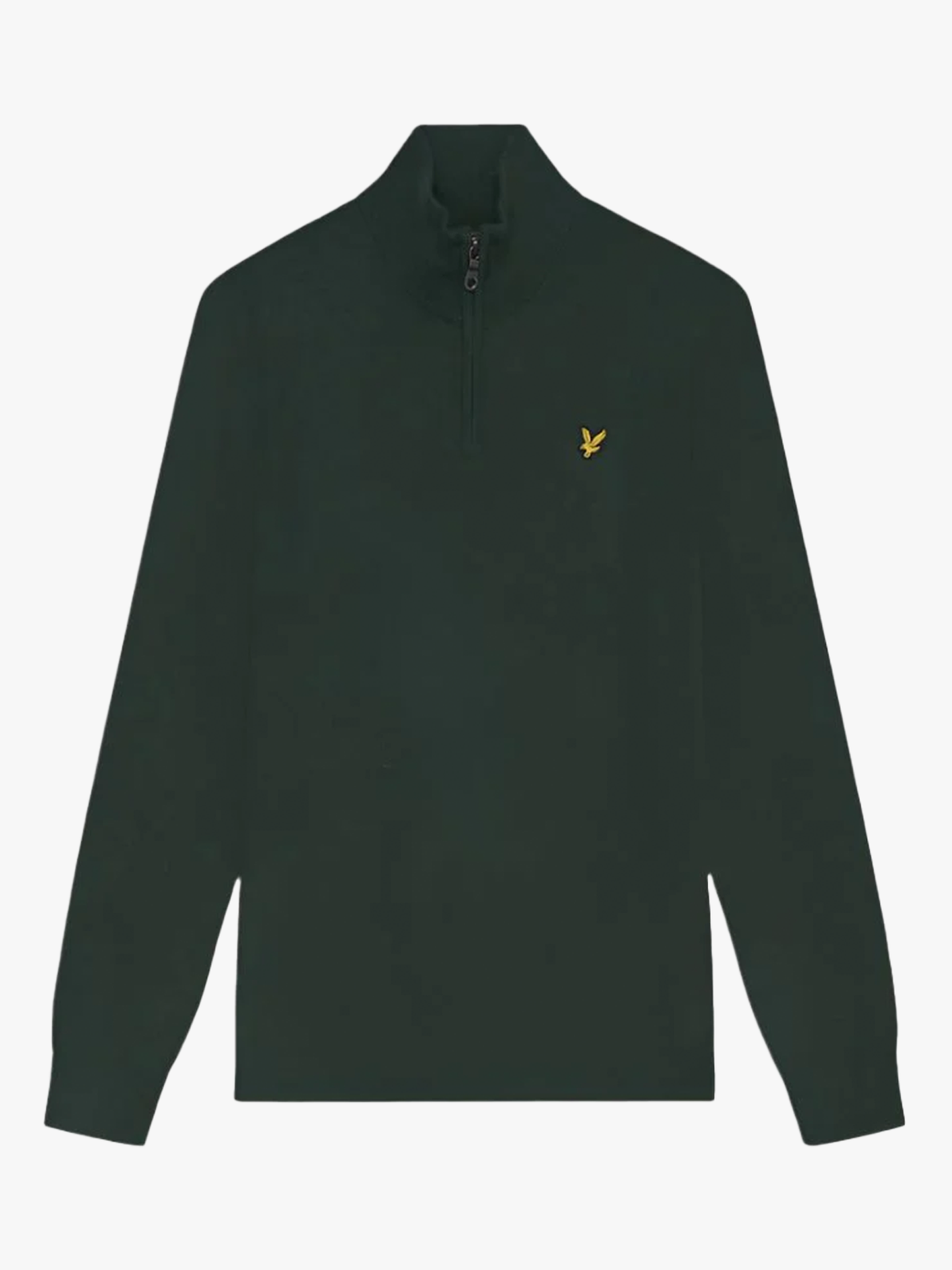 Cotton Merino Quarter Zip Jumper