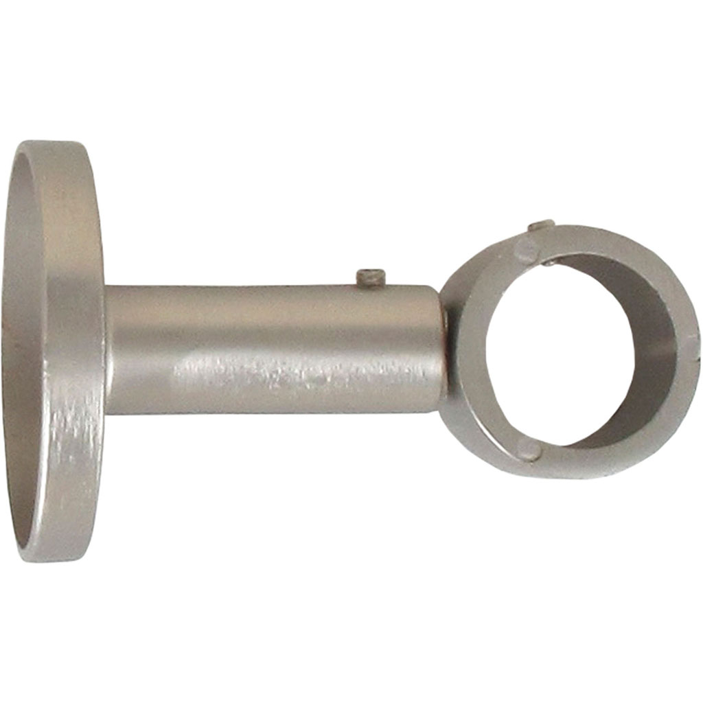 Support simple argenté mat 60mm D20mm