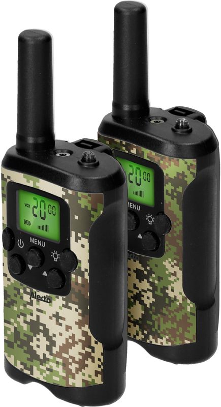 ALECTO FR115CAMO Walkie Talkieset - Camouflage - 7 Kilometer Bereik