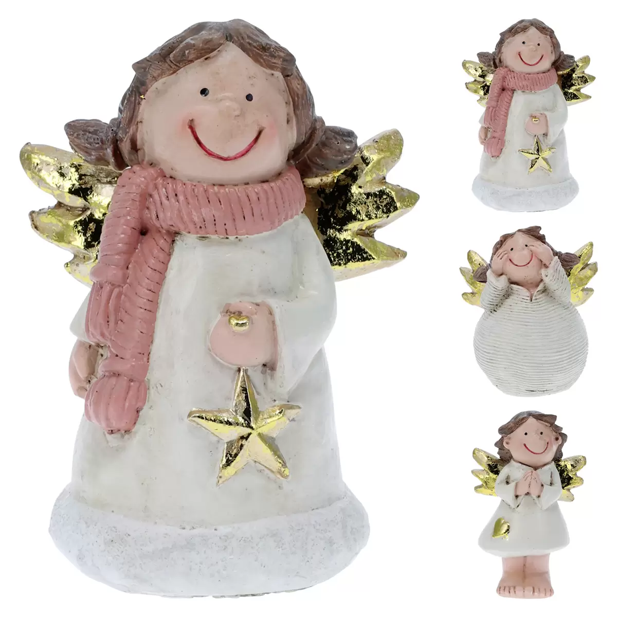 Engelsmädchen Angel Girl creme,gold