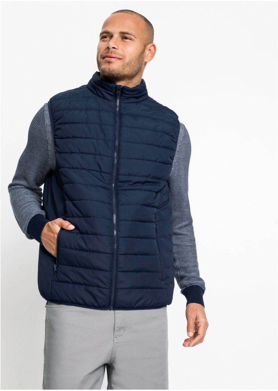 Gilet sans manches matelassé