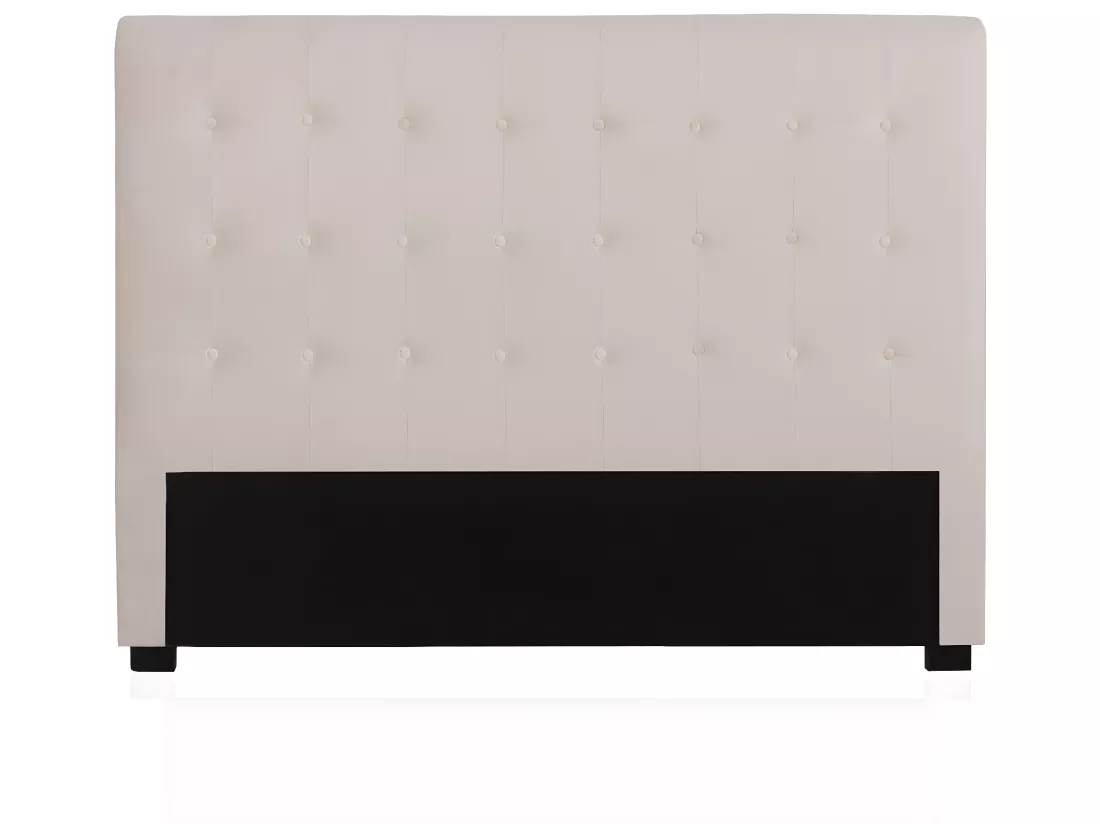 Tête de lit capitonnée Premium Velours 180cm Beige
