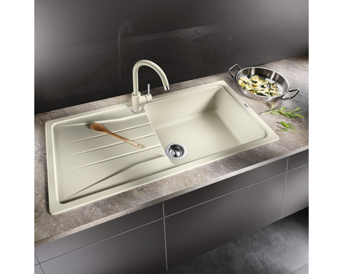 Blanco SONA XL 6 S spoelbak, 1000 x 500 mm, vulkanisch grijs, 527341