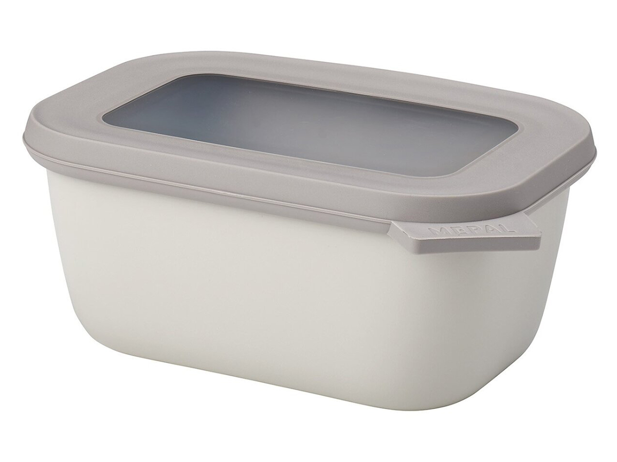 Mepal Cirqula 750 ml rechthoekige vershouddoos - White
