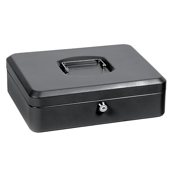 Caissette à monnaie noire Pavo 5 compartiments L. 30 cm