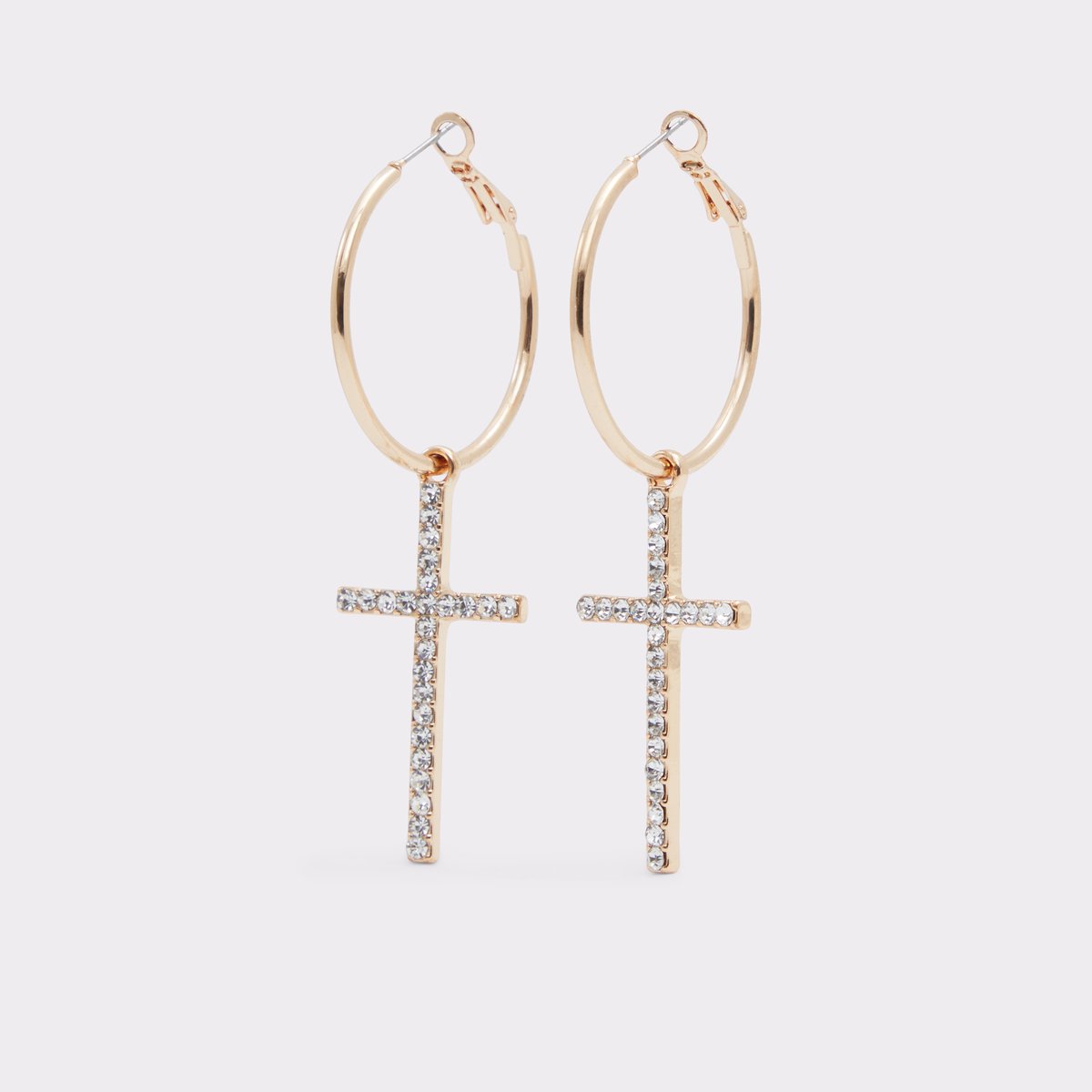 Anedebb Gold-Clear Multi Women Earrings