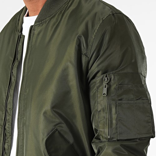 Veste Bomber Vert Kaki