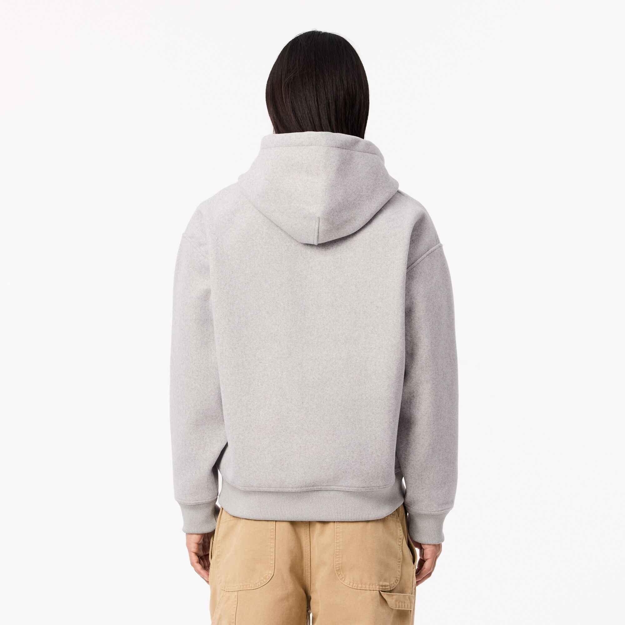 Lacoste Full Zip Loose Fit Hoodie