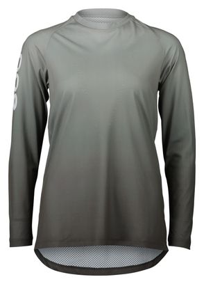 Maillot Manches Longues Femme Poc Essential MTB Lite Dégradé Gris
