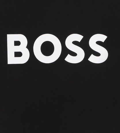 BOSS Bluse - Schwarz m. Weiß