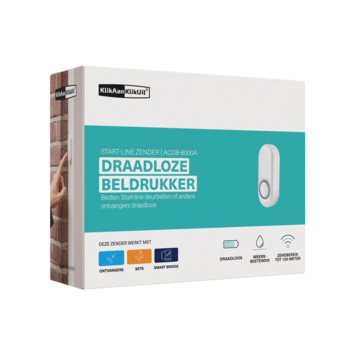 KlikAanKlikUit Draadloze drukknop ACDB-8000A W