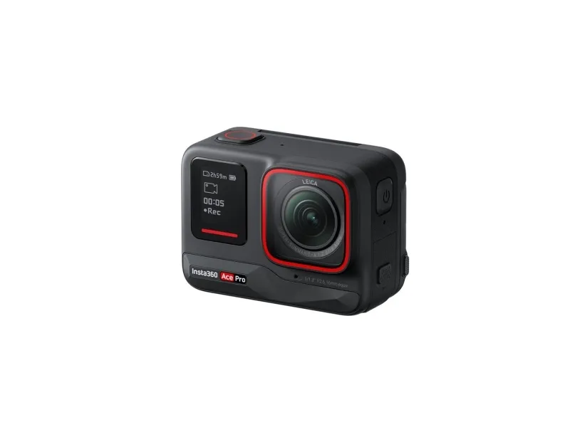 Insta360 Ace Pro - Action-kamera - 8K / 24 fps - Leica - Bluetooth, Wi-Fi - undervands op til 10 m - sort