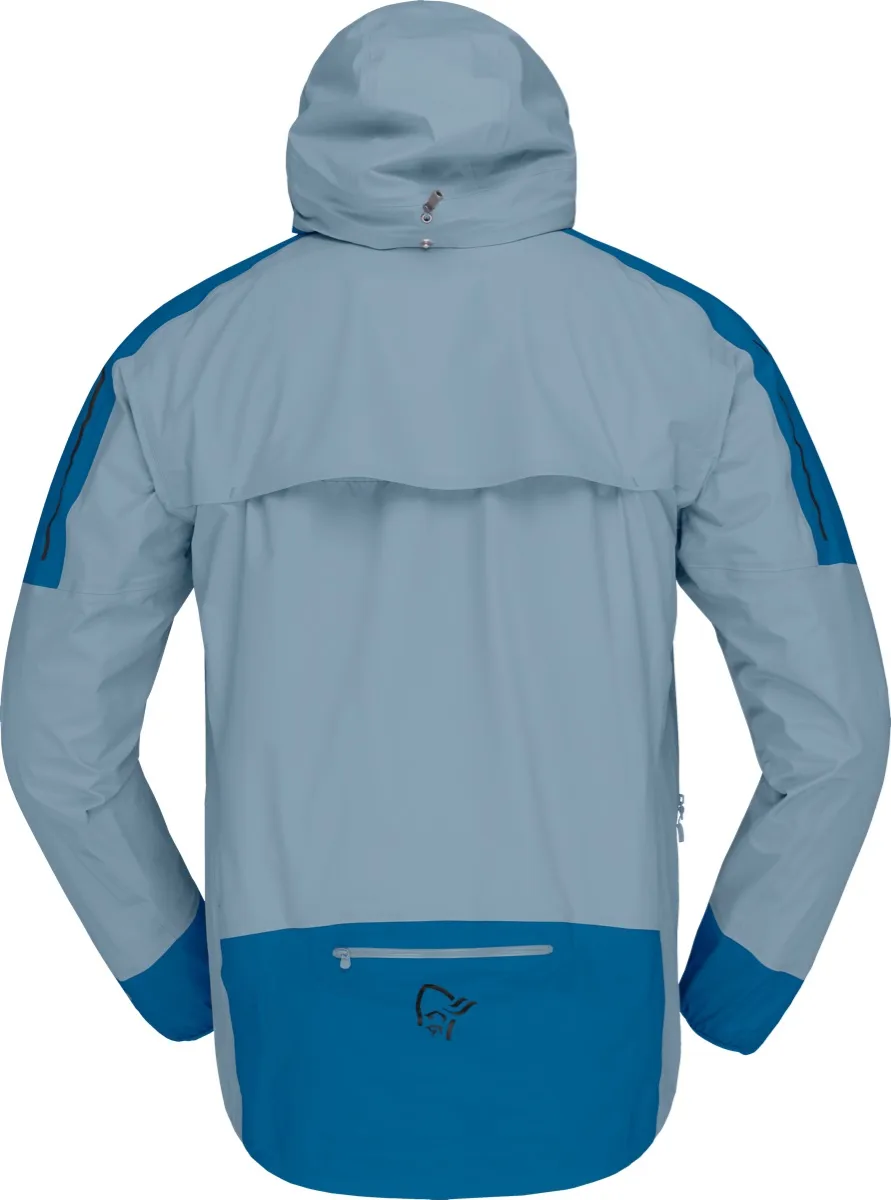 Norrøna Men's Senja GORE-TEX Active Jacket Mykonos Blue/Blue Fog