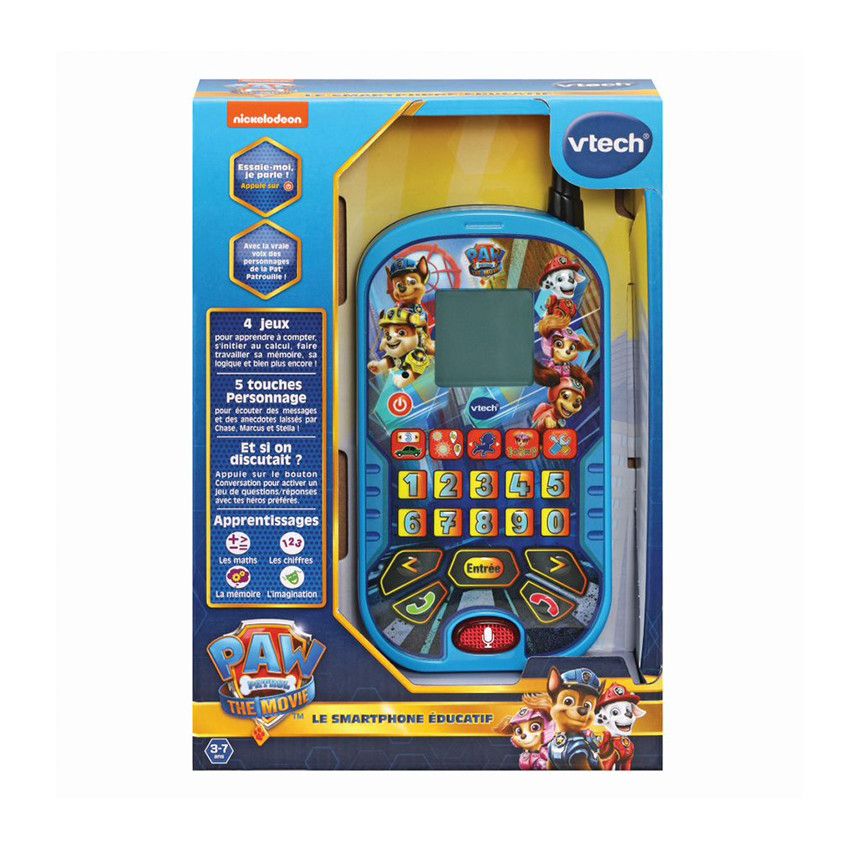 Smartphone éducatif Pat Patrouille - Ecru
