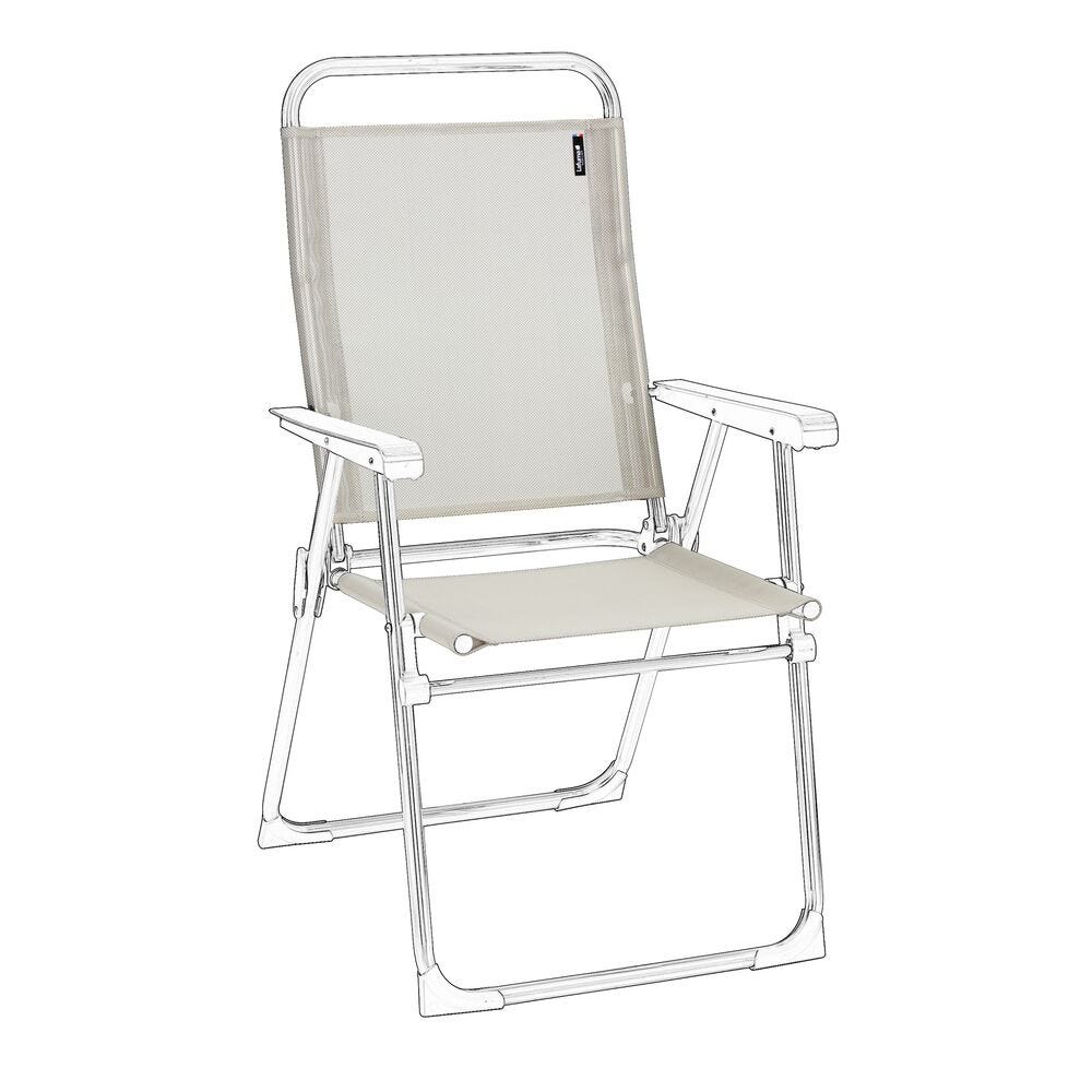 Ersatzbezug-Set Sessel Alu Victoria Batyline® Iso Beige Seigle
