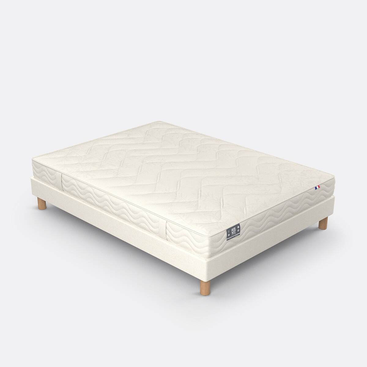 LA REDOUTE INTERIEURS<br>Colchão Origine, látex vegetal, firme, 5 zonas