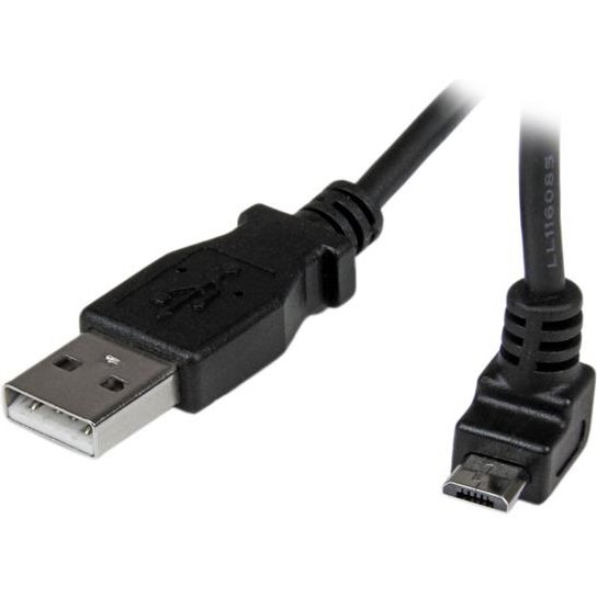 StarTech.com Câble Micro USB 1 m - A vers Micro B coudé 90° vers le haut