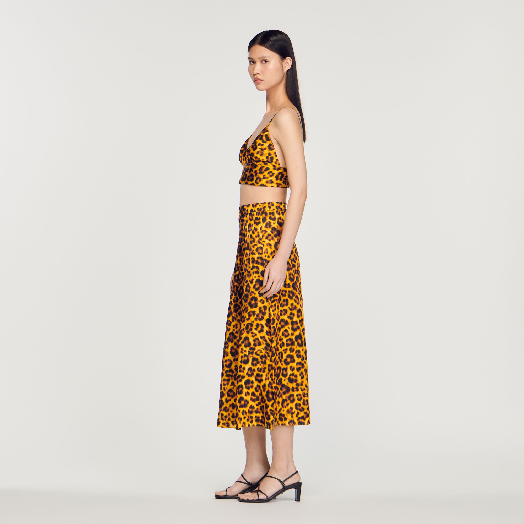 Jupe leopard