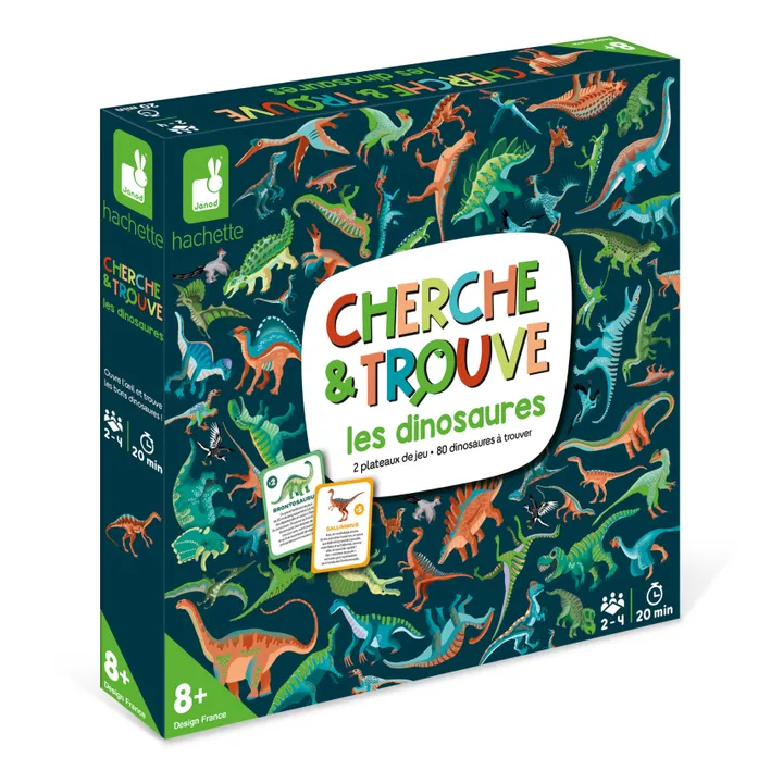 Janod Jeu Cherche et trouve - Dinosaures