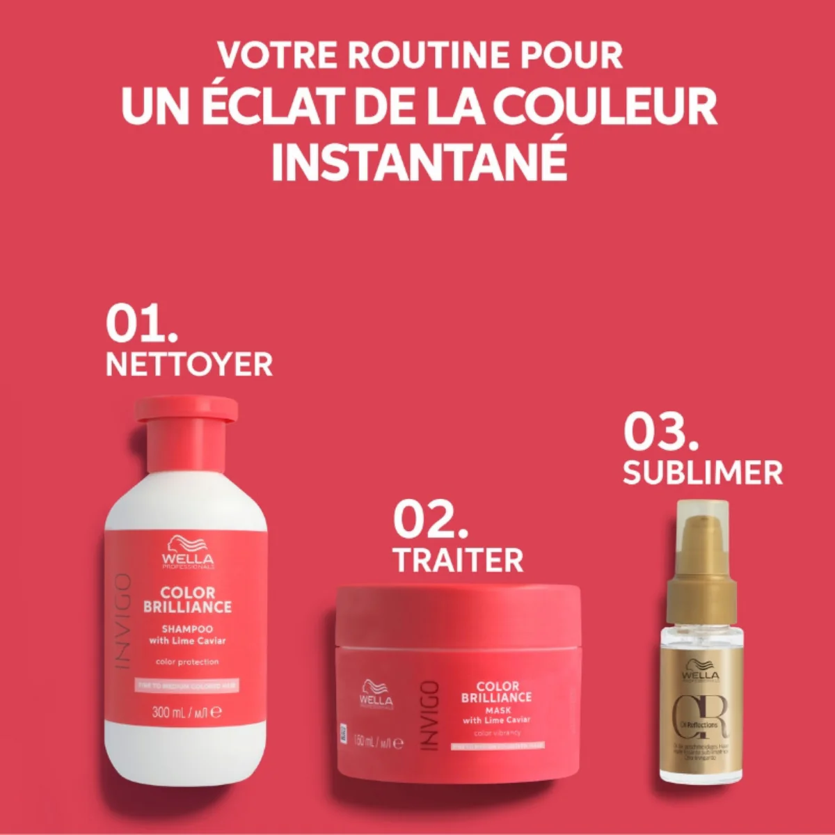 Coffret Color Brillance Trio 430ml