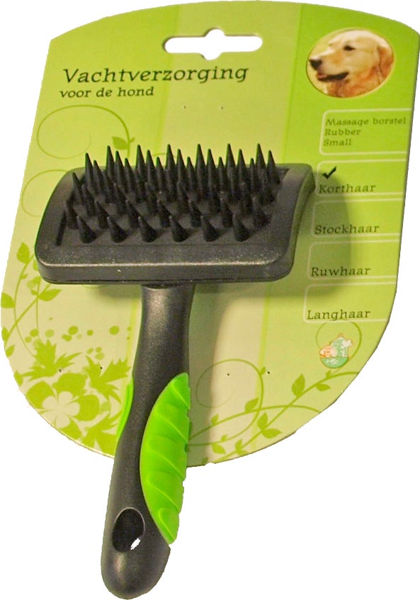 Boon hondenborstel rubber massage small